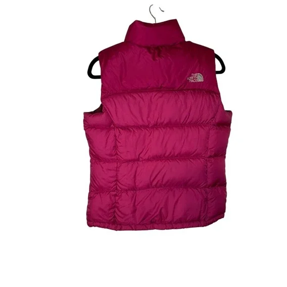 The North Face 700 Fill Down Puffer Vest Womens Small S/PPink Sleeveless‎
